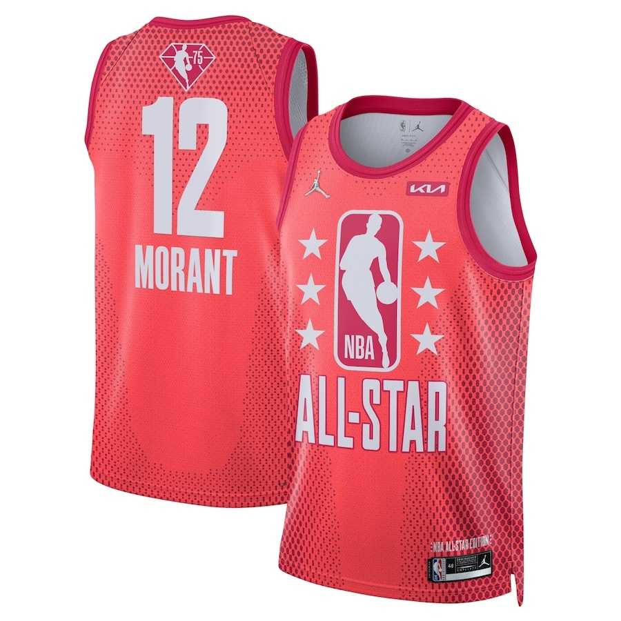 Grizzlies 12 Ja Morant Red 2022 NBA All-Star Jordan Brand Swingman Jersey,We sell and wholesale Grizzlies 12 Ja Morant Red 2022 NBA All-Star Jordan Brand Swingman Jersey on line form chian!